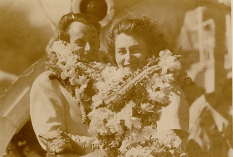 Prince Louis Ferdinand and Kira Kirillovna on their honeymoon (ddr-njpa-1-333)