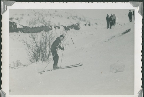 Man skiing (ddr-densho-321-429)