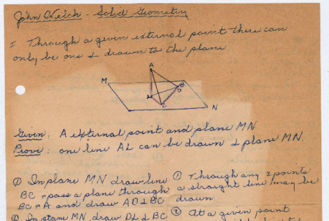 Notes on geometry (ddr-densho-335-341)