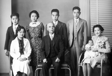 Three generations of the Fujita family (ddr-csujad-23-11)