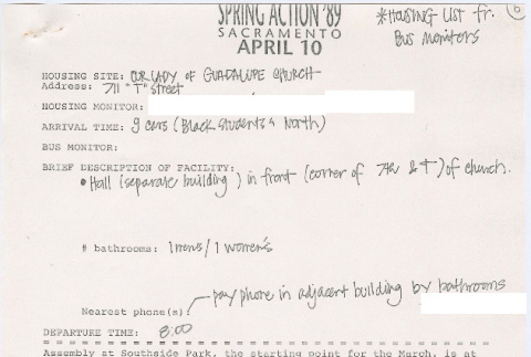 Housing for Spring Action '89 participants (ddr-densho-444-13)