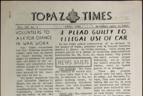 Topaz Times Vol. III No. 3 (April 3, 1943) (ddr-densho-142-138)
