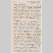 Letter from Alvin Uchiyama to Kathleen Koga Uchiyama (ddr-densho-406-165)