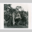 Frank Merrill, Herbert Miyasaki, and Akiji Yoshimura in Myanmar (Burma) (ddr-densho-1007-41)