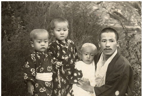 Bando family in Manchuria (ddr-densho-494-41)