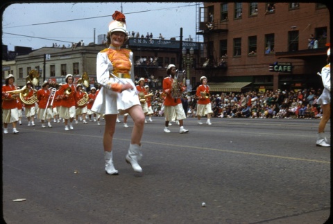 Portland Rose Festival Parade- Women's Marching Band (ddr-one-1-172)