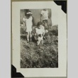 Playing with the dog (ddr-densho-258-78)