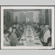 Large group at banquet table (ddr-densho-293-104)