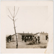 Group of men working outside barracks (ddr-densho-329-1388)