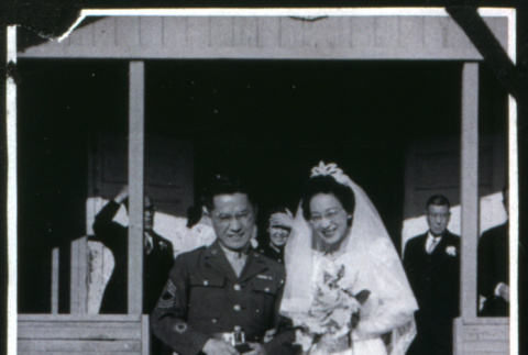 Soldier and bride (ddr-densho-1007-675)