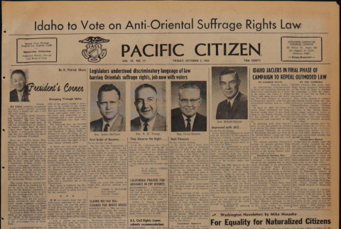 Pacific Citizen, Vol. 55, No. 14 (October 5, 1962) (ddr-pc-34-40)