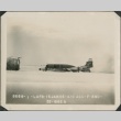 Air Force plane in a snow field (ddr-densho-321-301)