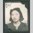 Portrait of young woman (ddr-densho-550-223)