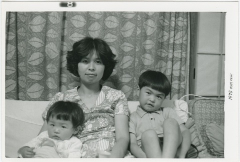 Mother and two children (ddr-densho-338-85)