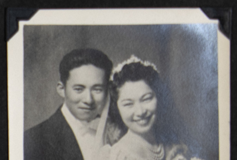 Portrait of newlyweds (ddr-densho-542-764)