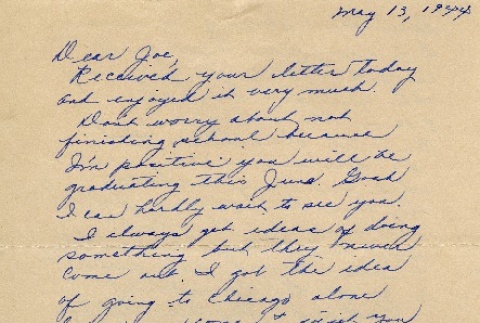 Letter to a Nisei man from his sister (ddr-densho-153-113)