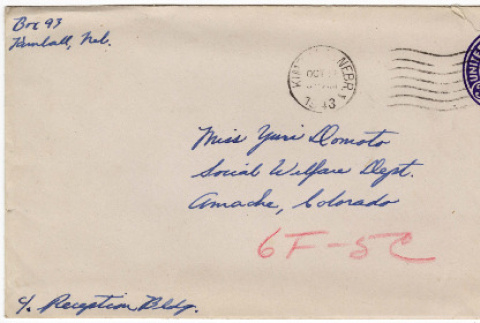 Letter to Yuri Domoto from Richard Tsukada (ddr-densho-356-418)