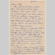 Letter from Marjorie Yohko Sumida to Chimata Sumida (ddr-densho-379-10)
