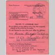 Certificate of Identification, United State Department of Justice (Alien Registration) (ddr-densho-410-389)