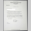 Letter to Aris Mantzoros from Bill Yoshino (ddr-chijacl-1-570)