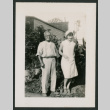 man and woman in garden (ddr-densho-378-861)
