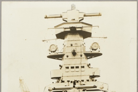 Photograph of cannons on the Admiral Graf Spee (ddr-njpa-13-967)