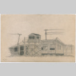 Gate house at Tanforan Assembly Center (ddr-densho-392-33)
