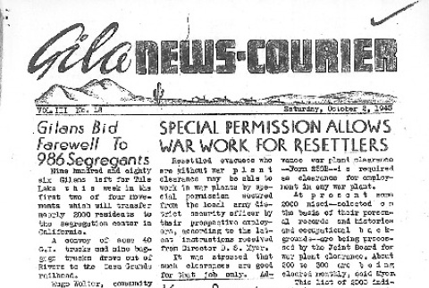 Gila News-Courier Vol. III No. 18 (October 2, 1943) (ddr-densho-141-162)