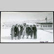 Photograph of a group of women in front of staff housing (ddr-csujad-47-172)