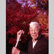 Fujitaro Kubota in the Garden (ddr-densho-354-260)