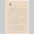 Letter from Tadashi Ishida to Mr. & Mrs. Y Ishida (ddr-densho-535-73)