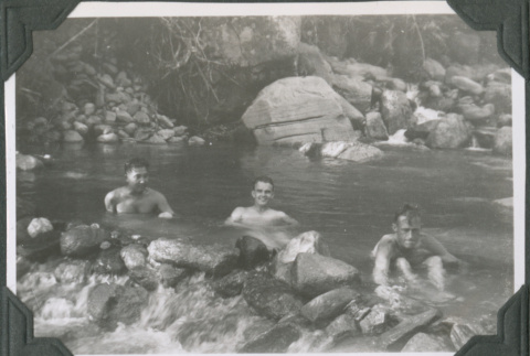 Three men sitting in river (ddr-ajah-2-635)