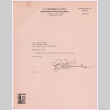 Letter from J. L. O'Rourke to Kuniye Koga (ddr-densho-537-2)