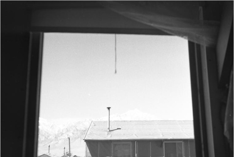 View from a barracks window (ddr-densho-153-258)