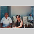 Bill and Tomi Iino on outdoor patio (ddr-densho-368-404)