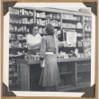 Two women at a shop counter (ddr-densho-542-109)