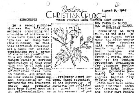 Poston Christian Church (August 9, 1942) (ddr-densho-145-193)