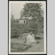 Boy in garden (ddr-densho-359-789)