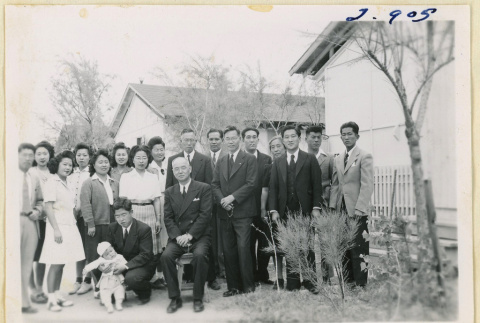Church group at Gila River (ddr-densho-37-1853)