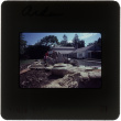 Construction on a rock garden and pool at the Arden project (ddr-densho-377-647)