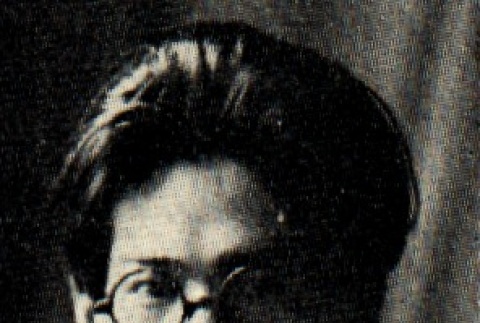 Portrait of Shoichi Oyake,  a writer (ddr-njpa-4-1703)