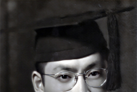 Graduation portrait of Hachiro Hashiguchi (ddr-densho-474-223)