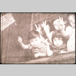 Children with flag (ddr-densho-1007-661)