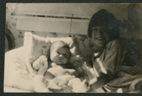 girl a baby (ddr-densho-378-712)