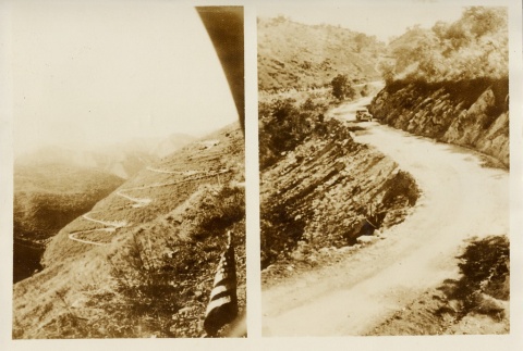A hillside road in Manchuria (ddr-njpa-6-1)