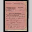 Certificate of identification, Form AR-AE-23, Misao Nakano (ddr-csujad-55-177)