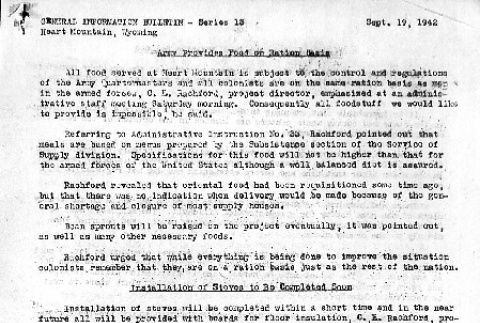 Heart Mountain General Information Bulletin Series 13 (September 19, 1942) (ddr-densho-97-83)