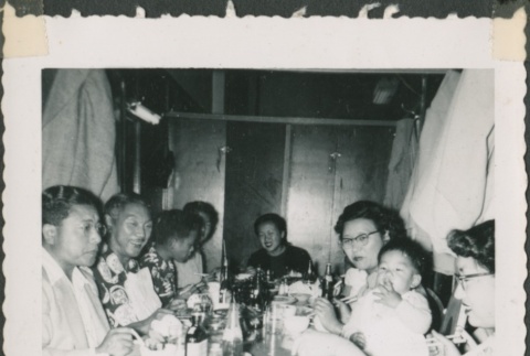 People eating at a restaurant (ddr-densho-321-108)