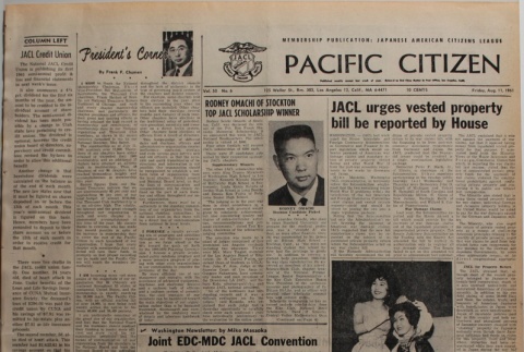 Pacific Citizen, Vol. 53, No. 6 (August 11, 1961) (ddr-pc-33-32)