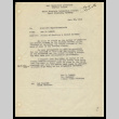Memo from Ben B. Lummis, Sr. Engineer, Public Works Division, Heart Mountain Relocation Project, to Janitors Superintendents, January 26, 1943 (ddr-csujad-55-626)
